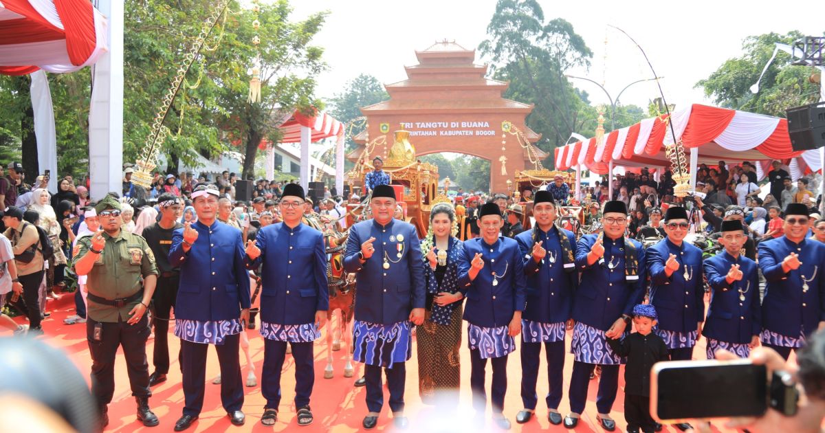 Helaran Budaya Warnai Penutupan Hari Jadi Bogor ke-544, Rudy Apresiasi Antusiasme Masyarakat