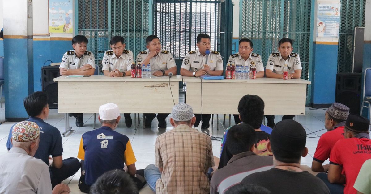 Lapas Cibinong Sosialisasikan Hak Integrasi dan Layanan Registrasi, Tegaskan Seluruh Proses Gratis
