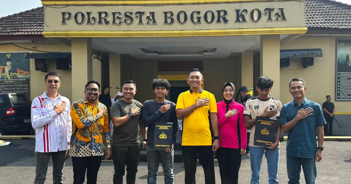 Keren!! Polresta Bogor Kota Berikan Penghargaan Kepada Atlet Sepeda  Berprestasi