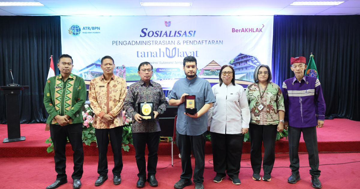 ATR/BPN Percepat Pendaftaran Tanah Ulayat di Buton, Perkuat Perlindungan Masyarakat Hukum Adat