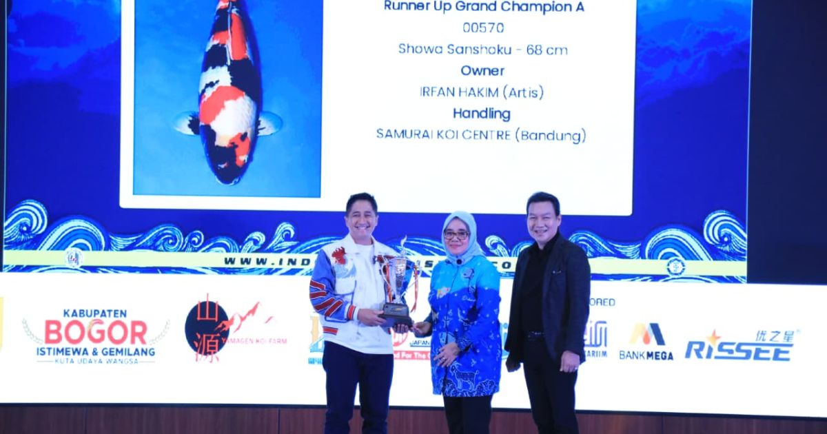Bogor Koi Show 2026 Diikuti 500 Peserta, Perkuat Posisi Kabupaten Bogor sebagai Sentra Ikan Koi Nasional