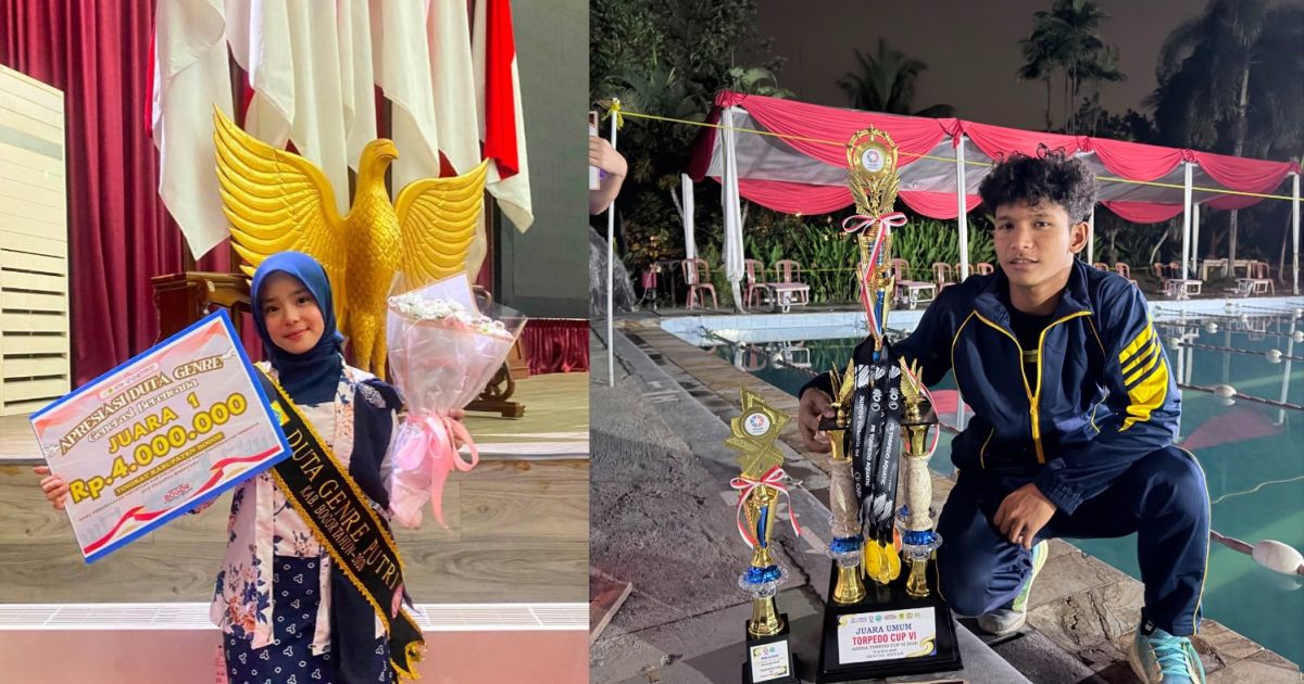 SMAN 1 Parung Cetak Juara Renang O2SN Jabar dan Duta Genre Bogor