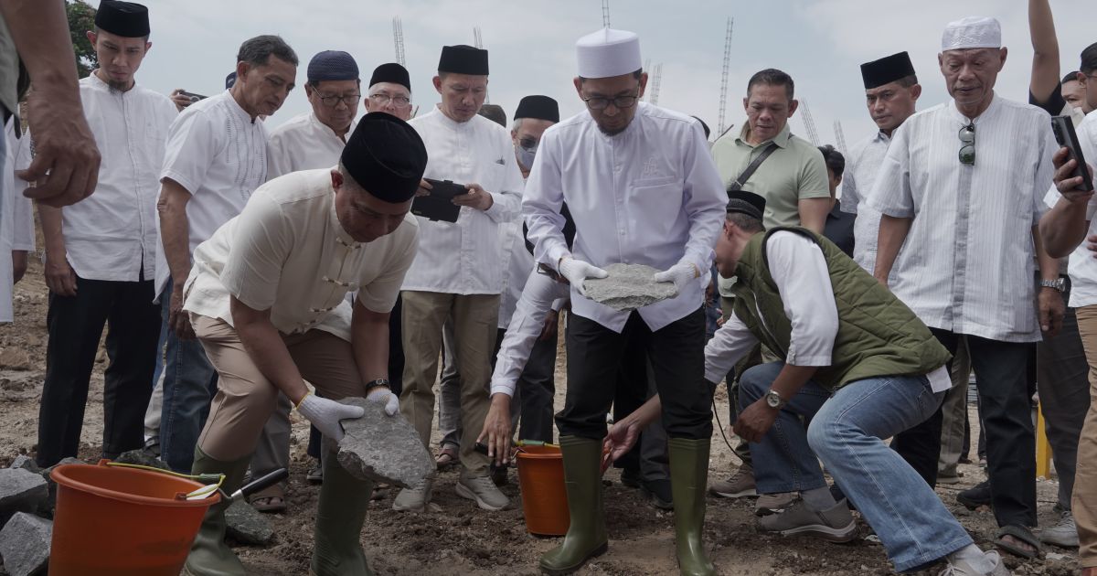Panglima TNI Hadiri Pembangunan Masjid Al Kautsar di Kota Cimahi