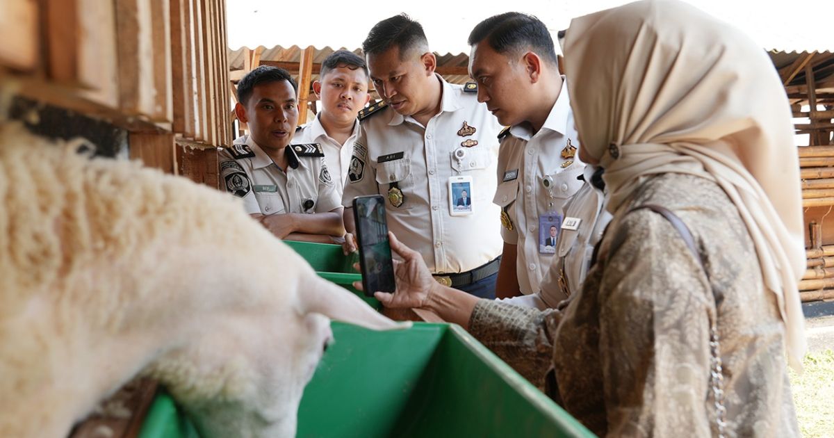 Lapas Cibinong Jadi Percontohan, Kwartir Nasional Gerakan Pramuka Pelajari Program Ketahanan Pangan Warga Binaan