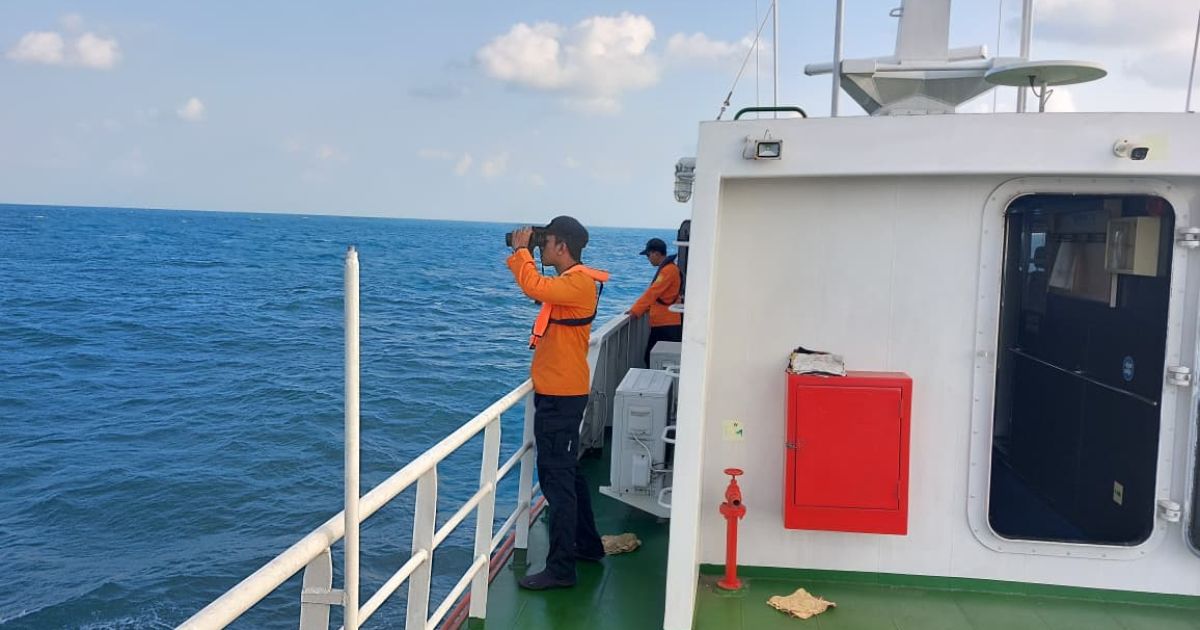 SAR Jakarta Kerahkan KN Antasena Cari Chief Officer MV EVER BIRTH yang Hilang