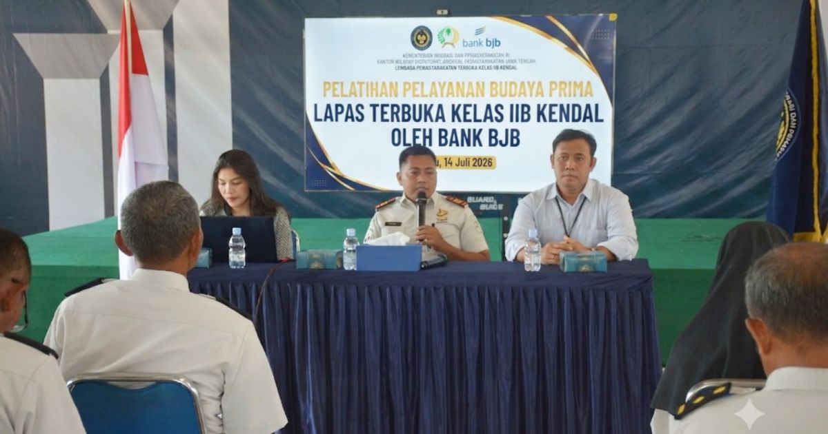 Reformasi Birokrasi, Lapas Terbuka Kendal Perkuat Budaya Melayani Bersama Bank BJB