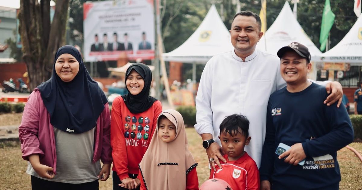Rudy Susmanto Sarapan Ketoprak, Ajak Warga Dukung UMKM Kuliner Bogor