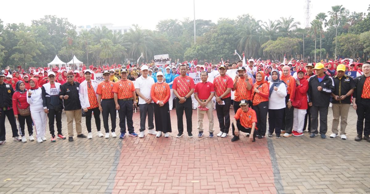 Ribuan Pegiat Olahraga Padati Kantor Wali Kota, Festival KORMI Jadi Ajang Kebugaran dan Persiapan FORNAS 2027