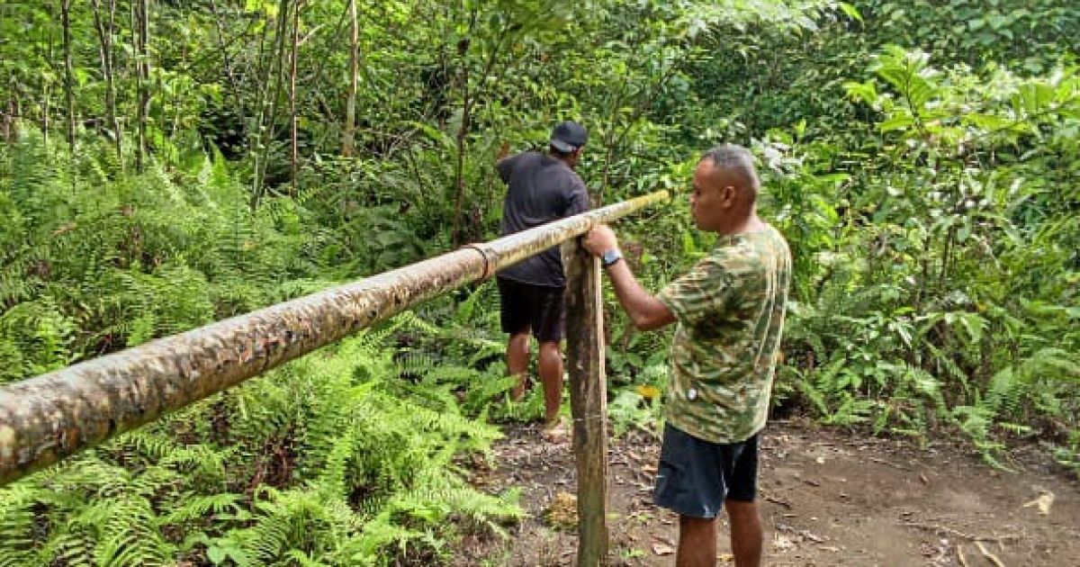 Kodim 1807 Sorong Selatan Genjot Program Air Bersih untuk Warga Kampung Sesor