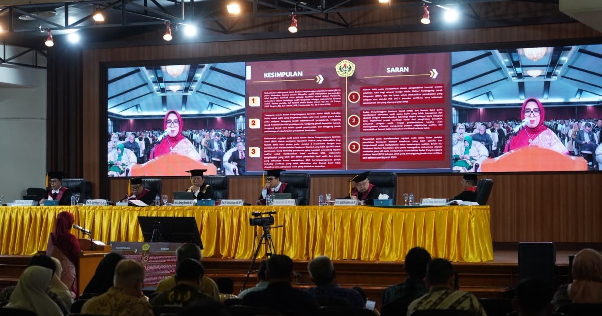 Bupati Bogor Hadiri Sidang Doktor Kepala Dinas Kesehatan, Dorong Peningkatan Kompetensi ASN