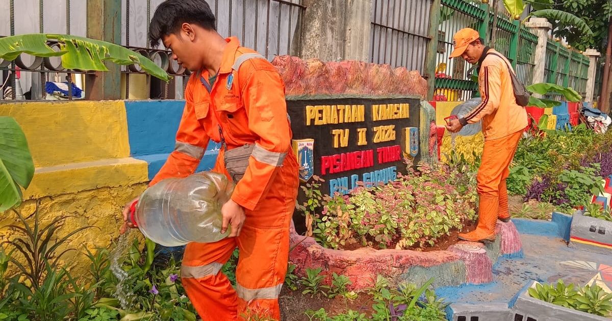 Lahan Bekas Pembuangan Sampah di Pisangan Timur Disulap Jadi Taman Kawasan Unggulan