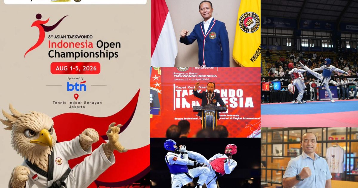 PBTI Panggil 31 Atlet Hadapi Asian Taekwondo Indonesia Open Championships 2026