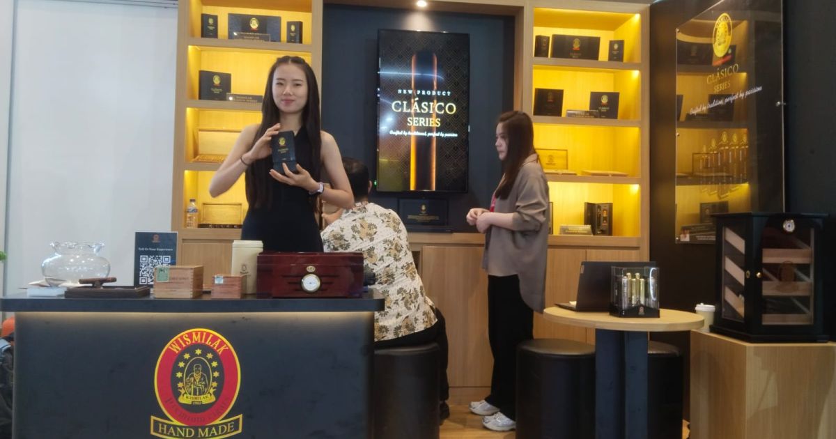 Wismilak Tampilkan Cerutu Premium Indonesia di FHI 2026, Booth Diserbu Pengunjung