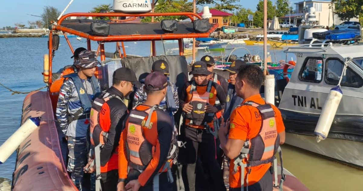 Hari Ketiga Pencarian Speed Boat Hilang di Teluk Tomini, Basarnas Fokus Cari Nahkoda Ferdiansyah