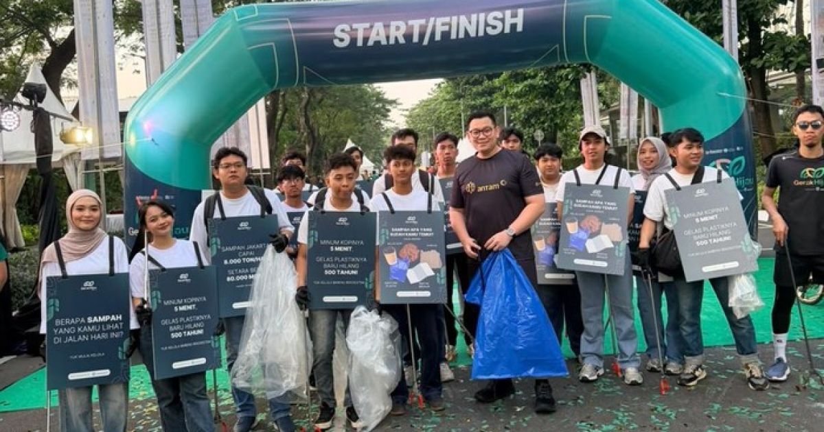 ANTAM Gelar Gerak Hijau 2026, Ribuan Warga Ikut Eco-Friendly Fun Walk dan Kampanye Lingkungan