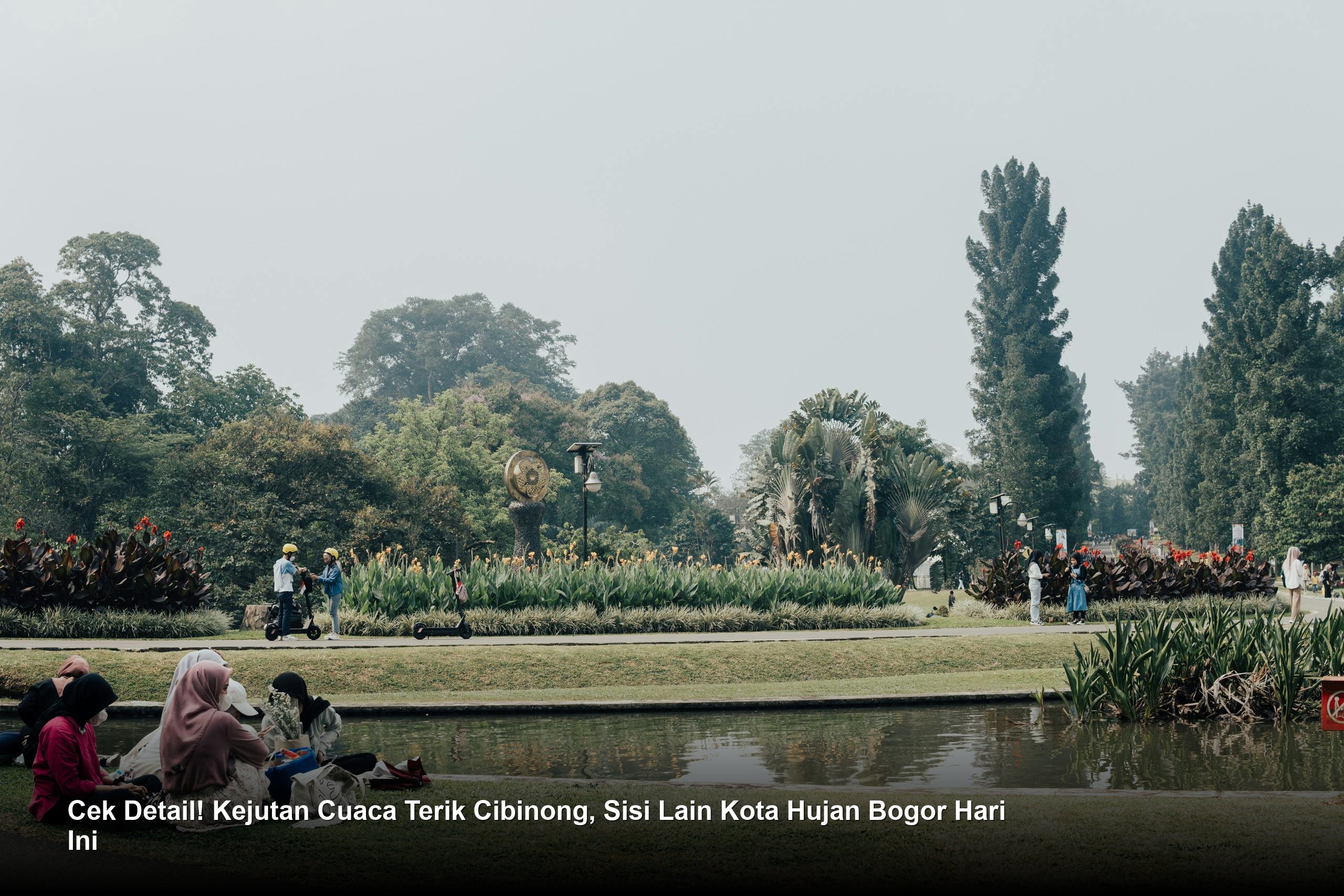 Cek Detail! Kejutan Cuaca Terik Cibinong, Sisi Lain Kota Hujan Bogor Hari Ini