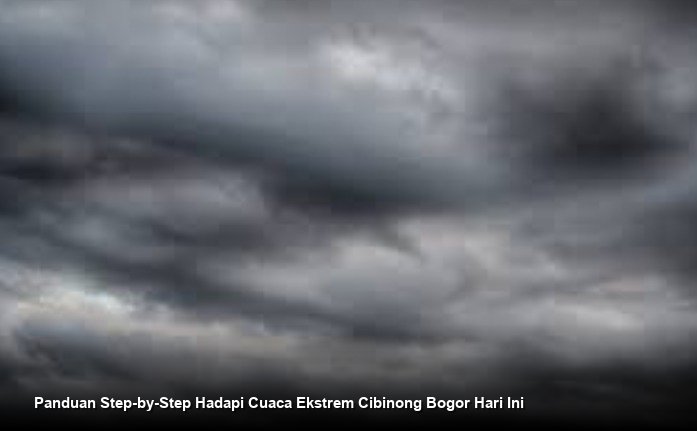 Cuaca Wilayah Kabupaten Bogor dan Sekitarnya